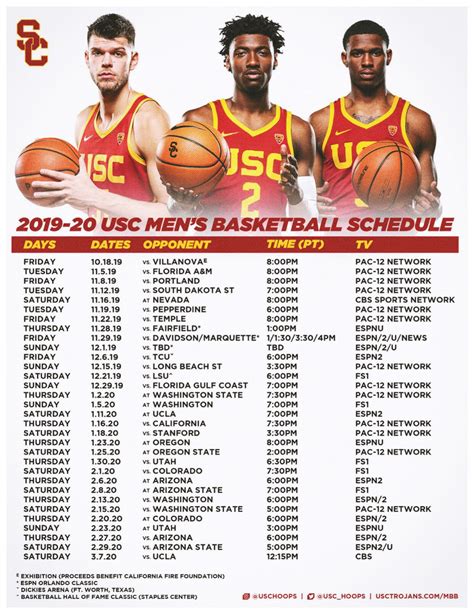 Printable Usc Football Schedule Printable Schedule