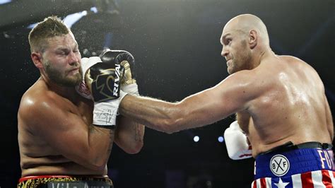 Tyson Fury result, knockout video, Tom Schwarz, highlights