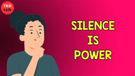 Why Silence Is Power Priceless Benefits Of Being Silent Youtube