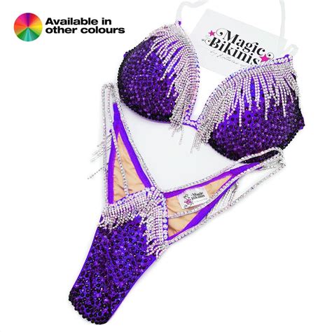 Quick Ship Bikini Mystique Glam Diva Deluxe Suit Magic Bikinis Custom Competition Suits