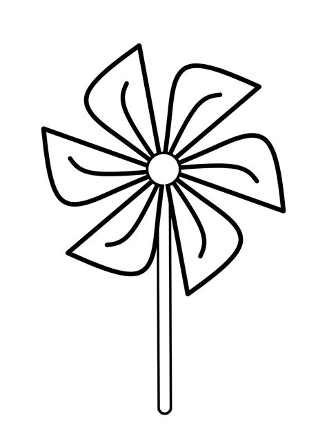 Pinwheel Color Sheets Coloring Page Free Printable Coloring Pages