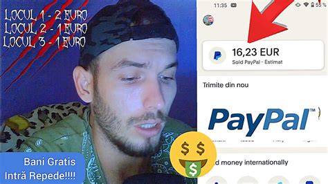 Euro Gratis Paypal Aplica Ii De F Cut Bani Cu Paypal Pe Telefon