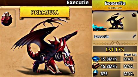 Executie Max Level 175 Titan Mode Premium Deathgripper Dragons Rise Of Berk Youtube