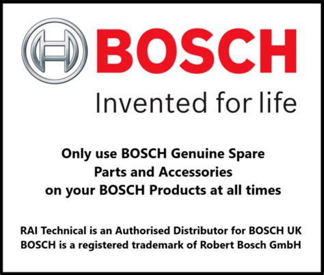 Bosch Genuine Spare Parts To Fit Citymower Grelly Uk