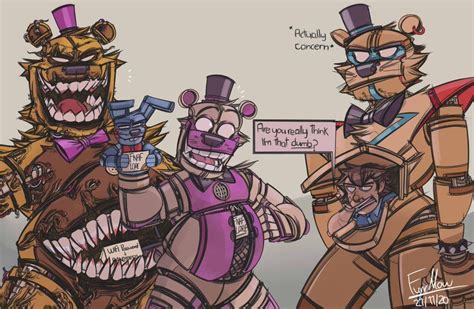 He Dont Fall In The Trap Fnaf Fnaf Funny Glamrock Freddy