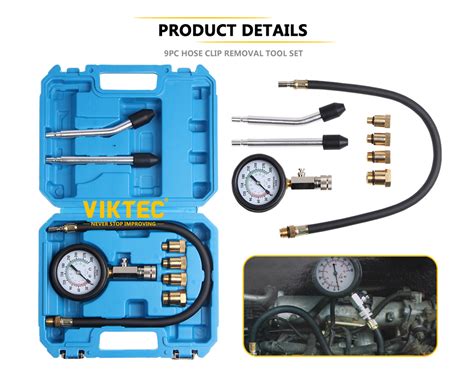 Pc Petrol Engine Compression Test Kit Pressure Tester And Pressure