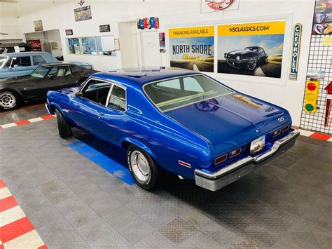 1973 Chevrolet Nova Blue With 60088 Miles Available Now Classic