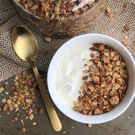 Recipe Crunchy Honey Almond Granola Kitchen Confession