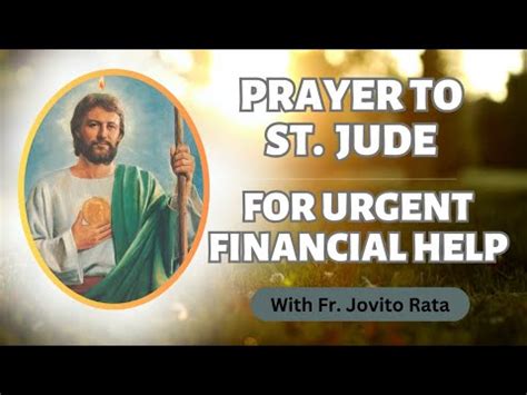 THE MOST POWERFUL PRAYER TO ST JUDE THADDEUS FOR URGENT FINANCIAL HELP