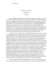 DB Sex Offender Notification Doc Sex Offenders Discussion Board