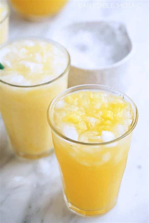 Pineapple Refresher Starbucks Recipe Allanakylen