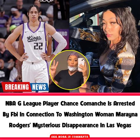 Nba G League Player Chance Comanche Is Arrested By Fbi In Connection To