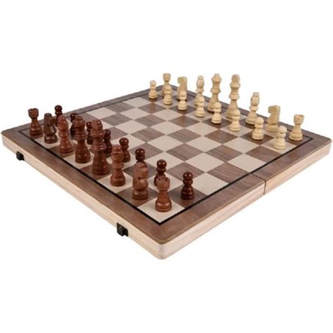 Jeu D Échecs En Bois Jeux D Échecs Éducatifs Pliables Kit D Échecs En