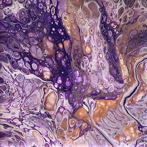 Amethyst Dreams Painting By Teresa Wilson Fine Art America