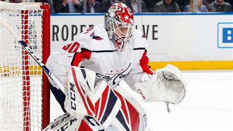 Ilya Samsonov Misses Capitals’ Practice With Lower-Body Injury | NoVa Caps