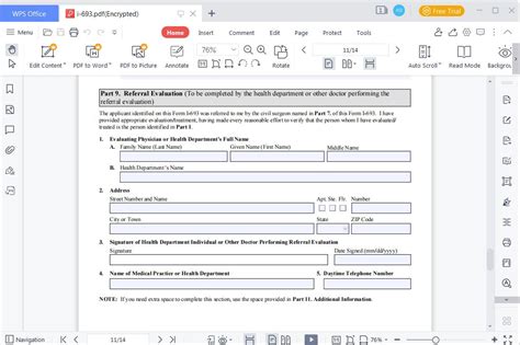 I-693 Form Pdf 2024 - Mady Sophey