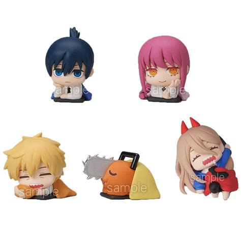 Chainsaw Man Onemutan Gachapon Figure Denji Sleeping Hobbies Toys