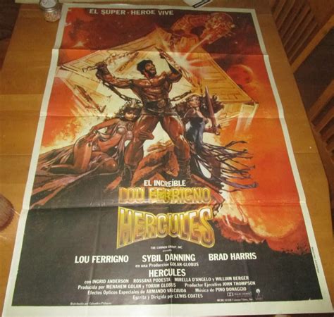 Lou Ferrigno Hercules Poster