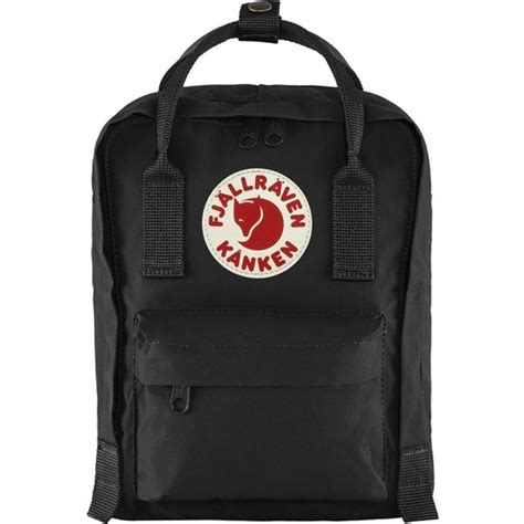 Mochila Fjallraven Kanken Negra Classic 7 Litros Mini Shopee Argentina