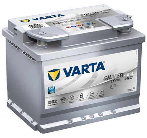 Varta Silver Dynamic D52 12V 60Ah AGM Start Stop autó akkumulátor