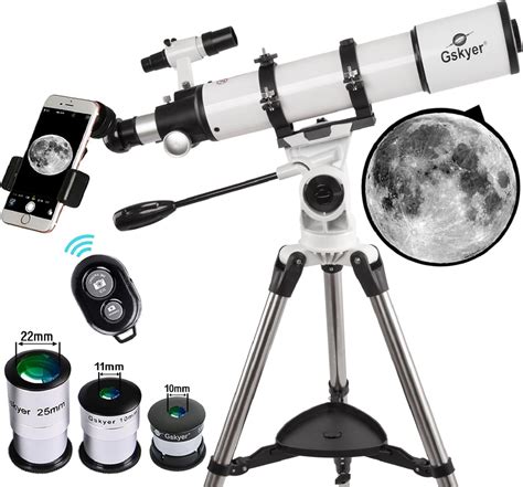 Orion Observer 90mm Equatorial Refractor Telescope For Adults And Families Easy To