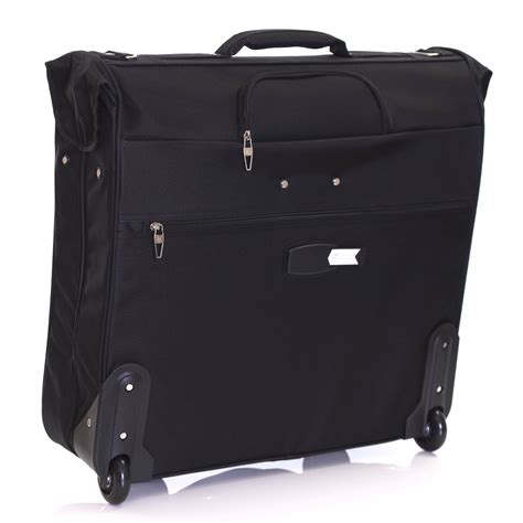 Karabar 3 Suit Pieces Wheeled Garment Suits Carrier Bag 40 inch 3.7 kg 55 litres 2 Wheels ...