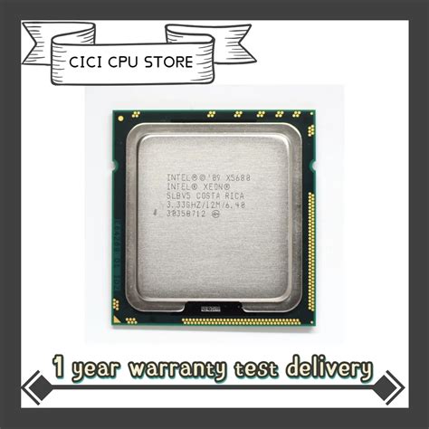 Intel Procesador De CPU Xeon X5680 3 33 GHz LGA 1366 12MB L3 Cach