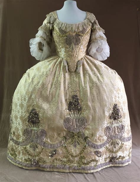 1700 Costume mantua Marie Antoinette Rococò Etsy Historical dresses