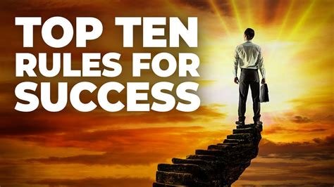 Top Ten Rules For Success Youtube