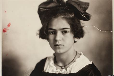 Young Frida Kahlo Already Shows Signs Of Becoming Fashionista In