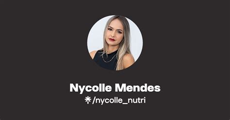 Nycolle Mendes Instagram Linktree