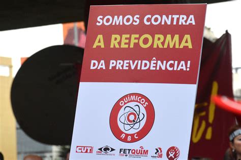 Confira Fotos Do Dia Nacional De Luta Em Defesa Da Previdência Em Sp