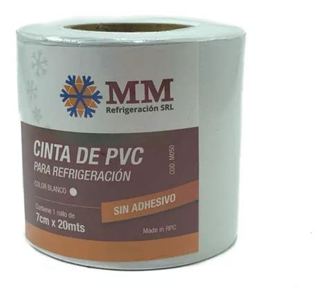 Cinta Pvc Sin Adhesivo Cañerías Aire Acondicionado