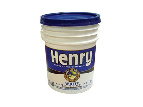 Henry® Company He587372 Dura Brite™ Elastomeric Roof Coating White 5