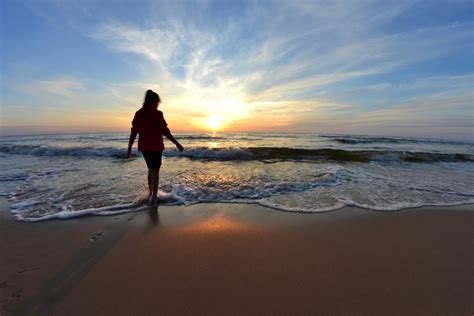 Free Images Beach Coast Nature Sand Ocean Horizon Cloud