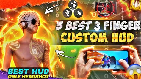 Top Best Custom Hud In Finger Claw Free Fire Finger Custom Hud