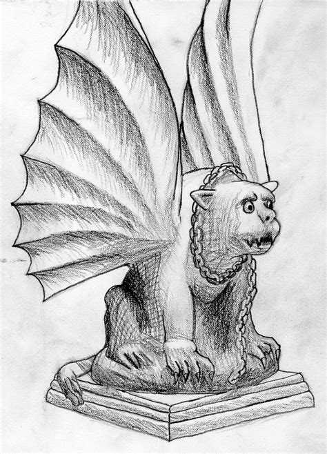 Class Sketch Gargoyle By Coh Themystic On Deviantart