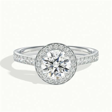 Veda Jewel Simulated Dimaond Ct Round Cut Solitaire Engagement