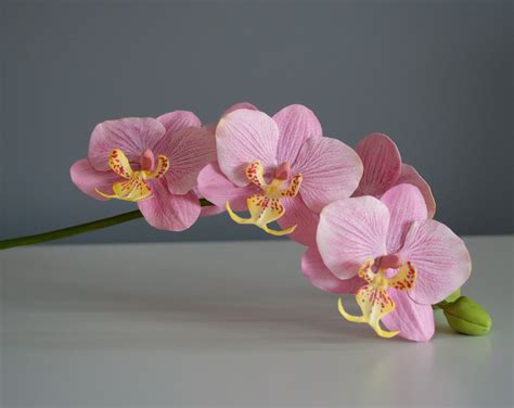 Orchid Orchid Flower Bouquet Orchid Artificial Flower - Etsy