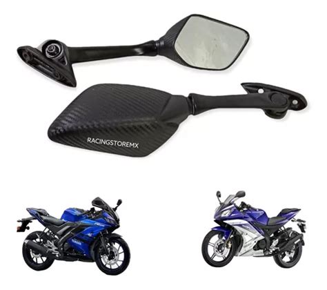 Espejos Retrovisores Moto Yamaha R R Fazer Pista Env O Gratis