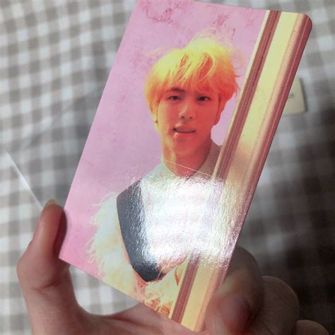 Love Yourself Answer Version E Jin Official Photocard Hobbies Toys