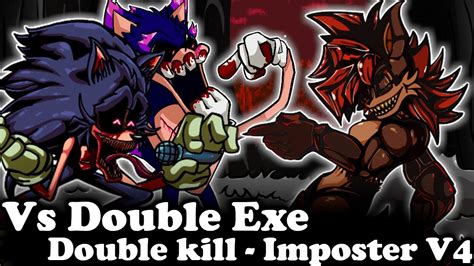 FNF Vs Double Exe Double Kill Imposter V4 Mods Hard Gameplay