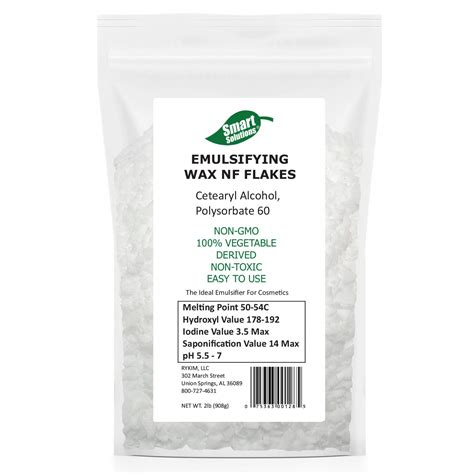 Smart Solutions Non Gmo Emulsifying Wax Nf Flakes 100