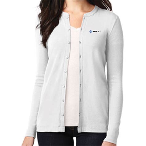 Port Authority® Ladies Concept Stretch Button Front Cardigan Lm1008