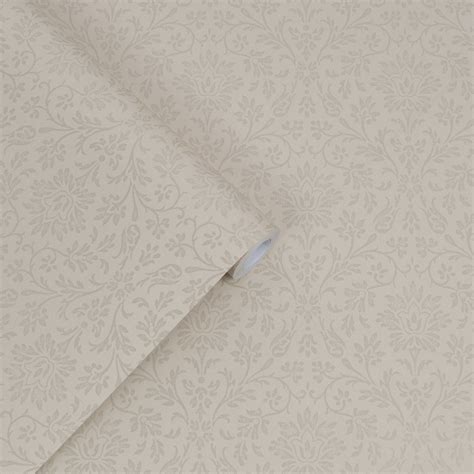 Laura Ashley Annecy Linen Wallpaper