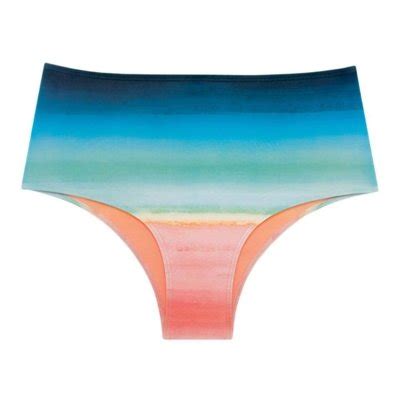 Biquíni Calcinha She Hot Pant Estampa Sunset Degadé Compre Agora Dafiti Brasil