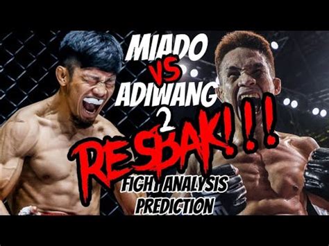 Lito Adiwang Vs Jeremy Miado One Fc Pinoy MMA Pinoy Strikers