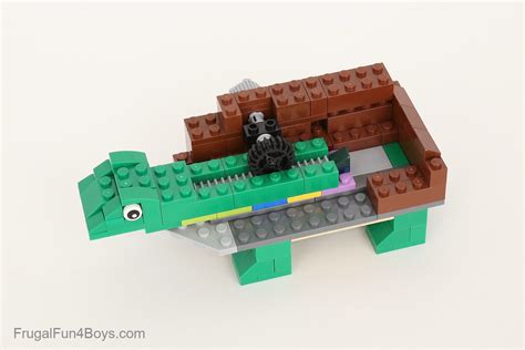 Build a Mechanical LEGO Turtle - Frugal Fun For Boys and Girls