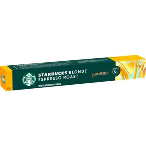 Starbucks Blonde Espresso Roast By Nespresso St G Lebensmittel