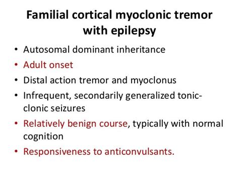 Approach Myoclonus